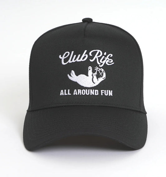 Club Rife Otter Logo Hat (Black)
CLUB RIFE