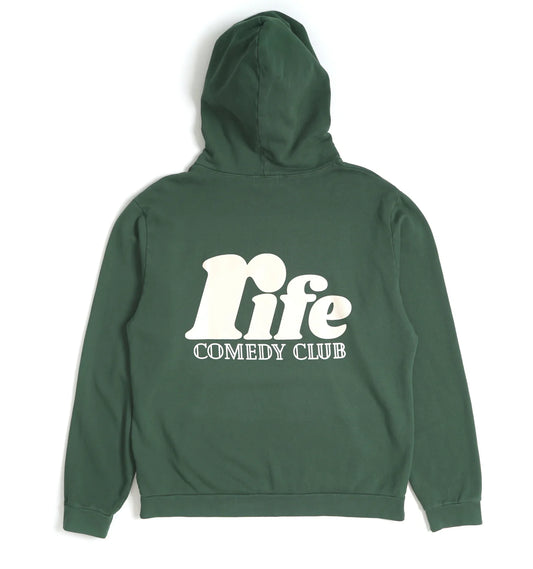 Rife Comedy Club Hoodie (Forest Green)
CLUB RIFE